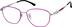 Oval Glasses 3230517 in Purple