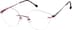 Rimless Glasses 3230818 in Red