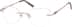 Rimless Glasses 3230917 in Pink