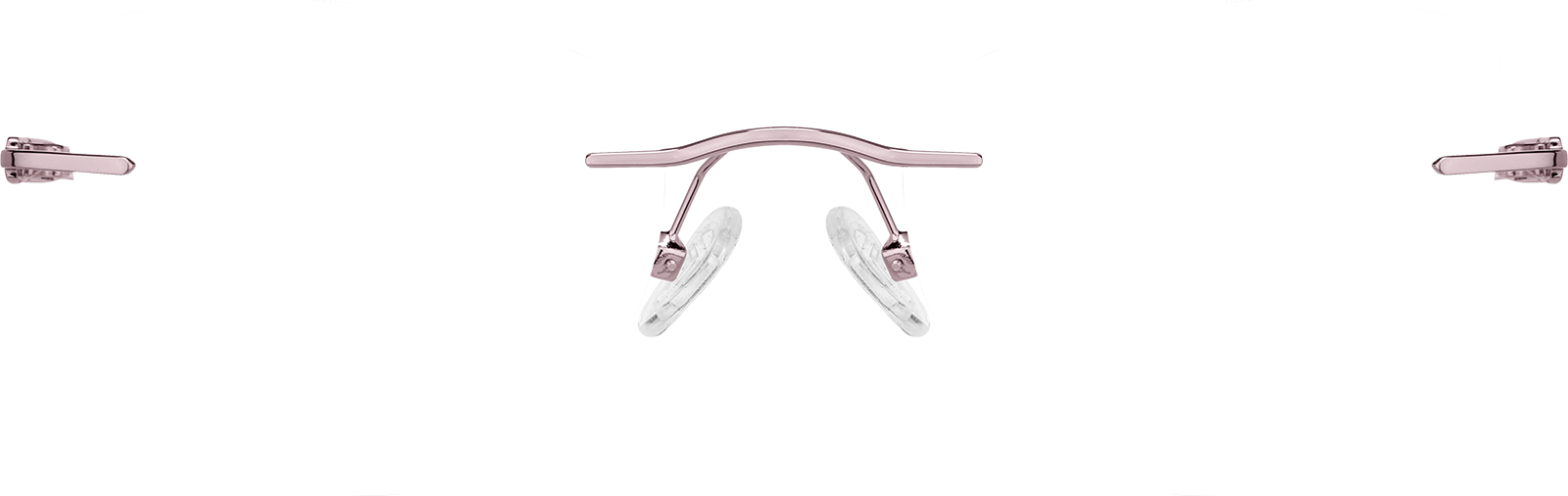 Pink Rimless Glasses #3230917 | Zenni Optical