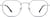 Front view of Tidal Shift Glasses 3231116 in Blue thumbnail