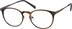 Round Glasses 323115 in Brown