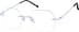 Rimless Glasses 3231916 in Blue