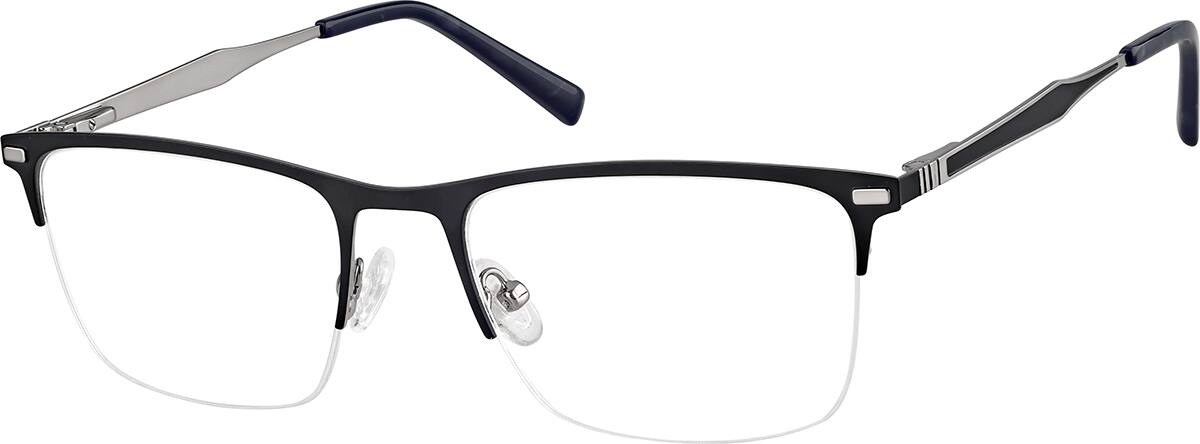 Angle view of Anteojos rectangulares 3232521 in Negro