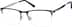 Rectangle Glasses 3232521 in Black