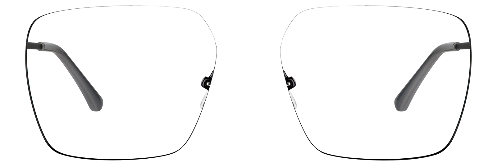 Black Aviator Glasses #3233521 | Zenni Optical