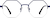Front view of Geometric Glasses 3233616 in Blue thumbnail