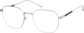 Angle view of Square Glasses 3234011 in Silver thumbnail