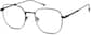 Angle view of Square Glasses 3234021 in Black thumbnail