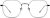 Front view of Square Glasses 3234021 in Black thumbnail
