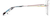 Side view of Rimless Glasses 3234119 in Pink thumbnail