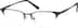Browline Glasses 323412 in Gray