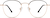 Front view of Round Glasses 3234514 in Rose Gold thumbnail