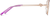 Side view of Cat-Eye Glasses 3234617 in Purple thumbnail
