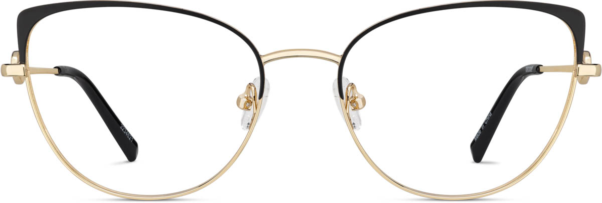 Black Cat-Eye Glasses