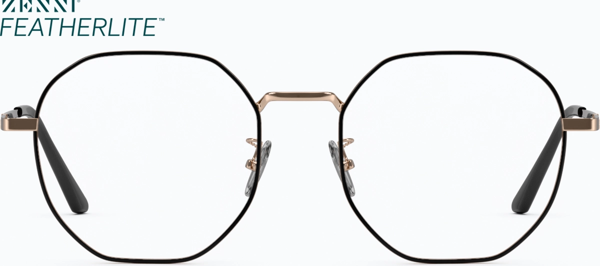 Front view of Rhythm & Views Glasses 3235114 in Rose Gold thumbnail