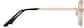 Side view of Rhythm & Views Glasses 3235114 in Rose Gold thumbnail