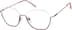 Geometric Glasses 3235218 in Red