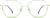 Front view of Geometric Glasses 3235224 in Green thumbnail
