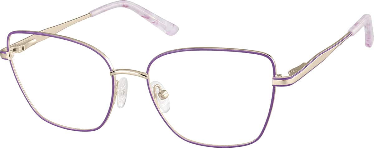 Blue Cat-Eye Glasses #3235516 | Zenni Optical Canada