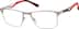 Rectangle Glasses 3236211 in Silver