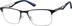 Rectangle Glasses 3236221 in Black