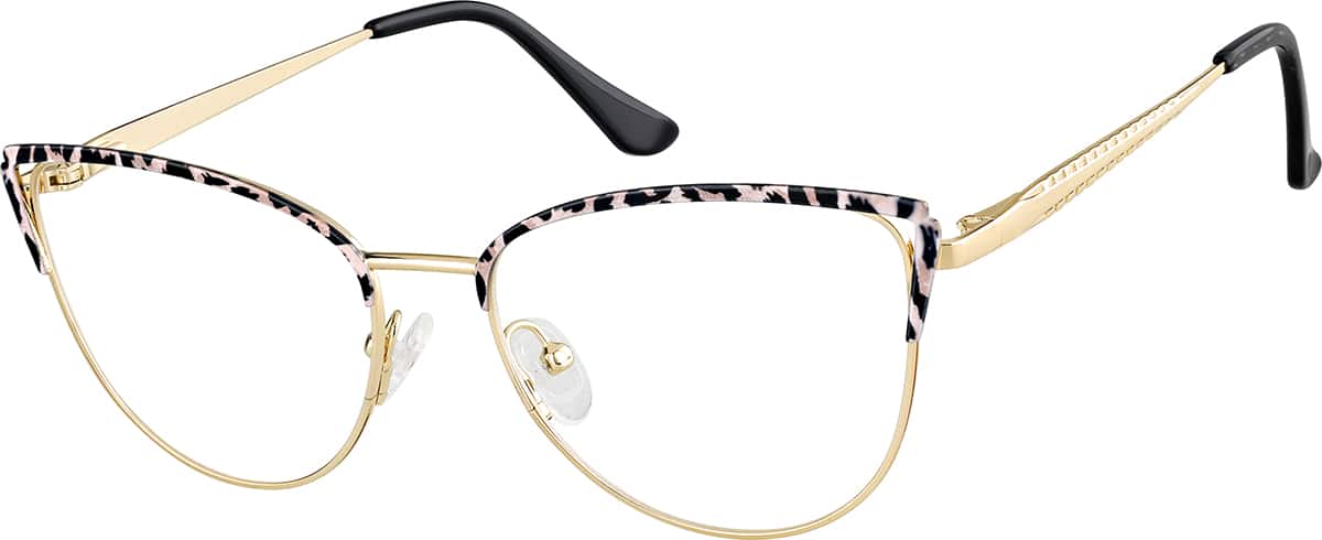 Angle view of Cat-Eye Glasses  3236539 in Pattern