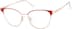 Cat-Eye Glasses 3237318 in Red