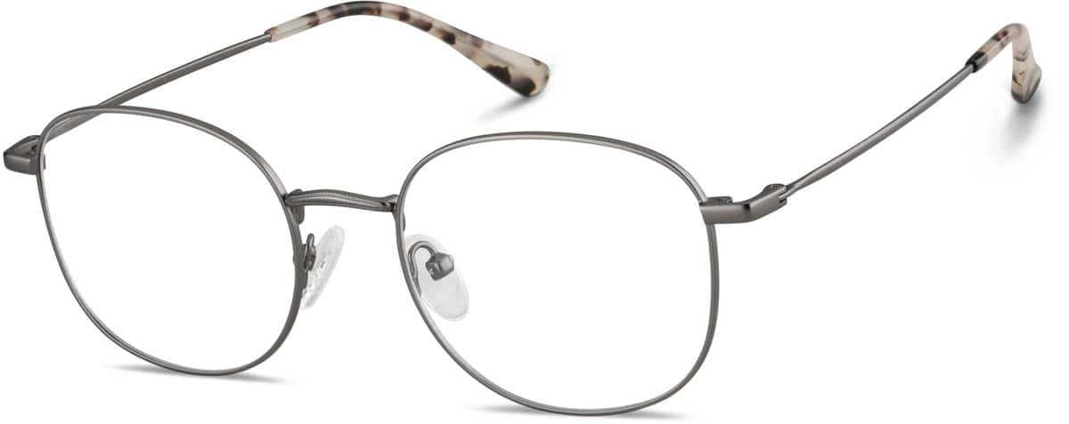 Angle view of Square Glasses 3237512 in Gray