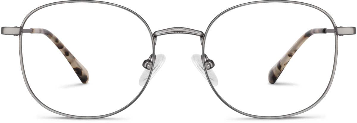 Front view of Square Glasses 3237512 in Gray