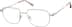Rectangle Glasses 3237911 in Silver