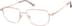 Rectangle Glasses 3237914 in Rose Gold