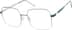 Square Glasses 3238116 in Blue