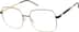 Square Glasses 3238121 in Black