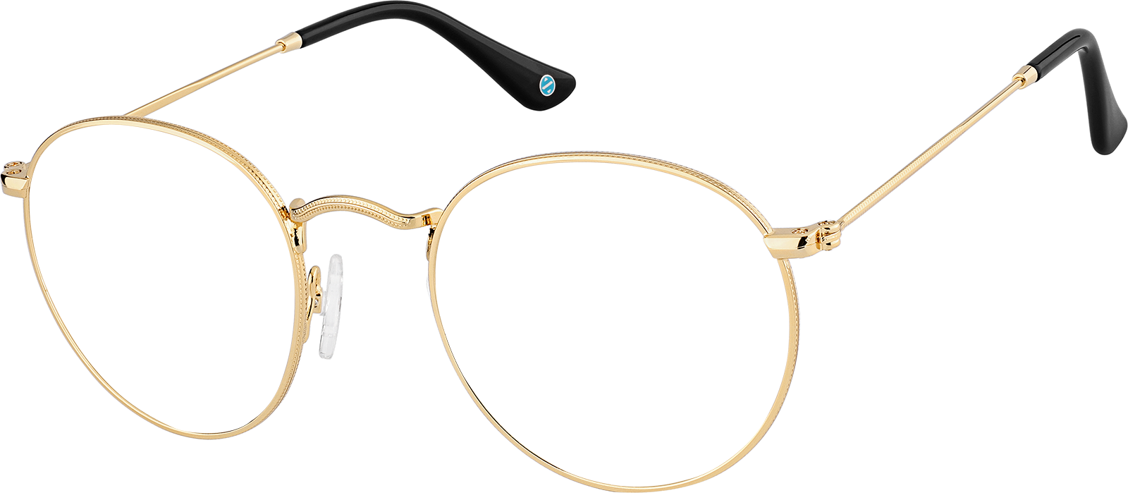 Gold Captain Glasses #3238814 | Zenni Optical