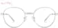 Front view of High Flyin’ Glasses 3238911 in Silver thumbnail