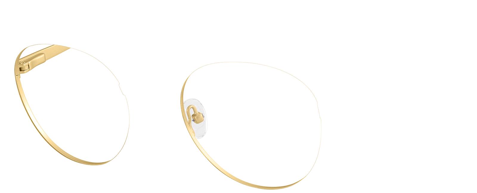 小物 GadidAnoniem GUERIN Red Golden Horizon Glasses #4478618 | Zenni Optical