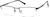 Angle view of Half-Rim Glasses 3239012 in Gray thumbnail