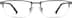 Half-Rim Glasses 3239012 in Gray