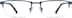 Half-Rim Glasses 3239016 in Blue
