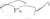 Angle view of Half-Rim Glasses 3239117 in Purple thumbnail