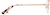 Side view of Half-Rim Glasses 3239119 in Rose Gold thumbnail