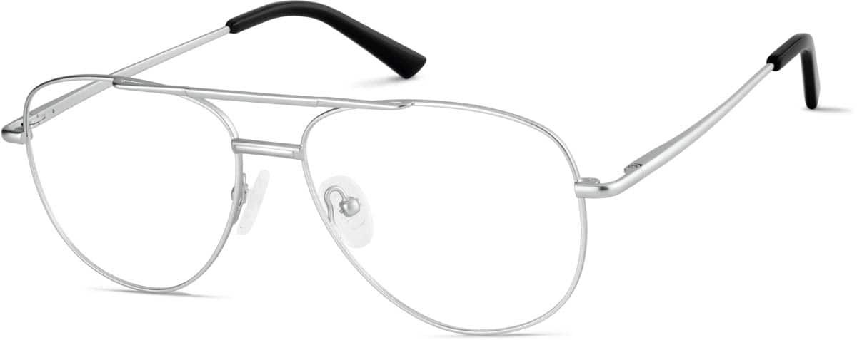 Angle view of Aviator Glasses 3239211 in Silver