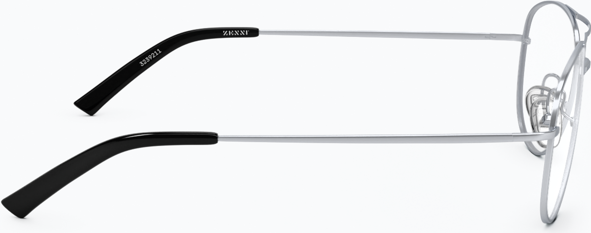 Side view of Aviator Glasses 3239211 in Silver thumbnail