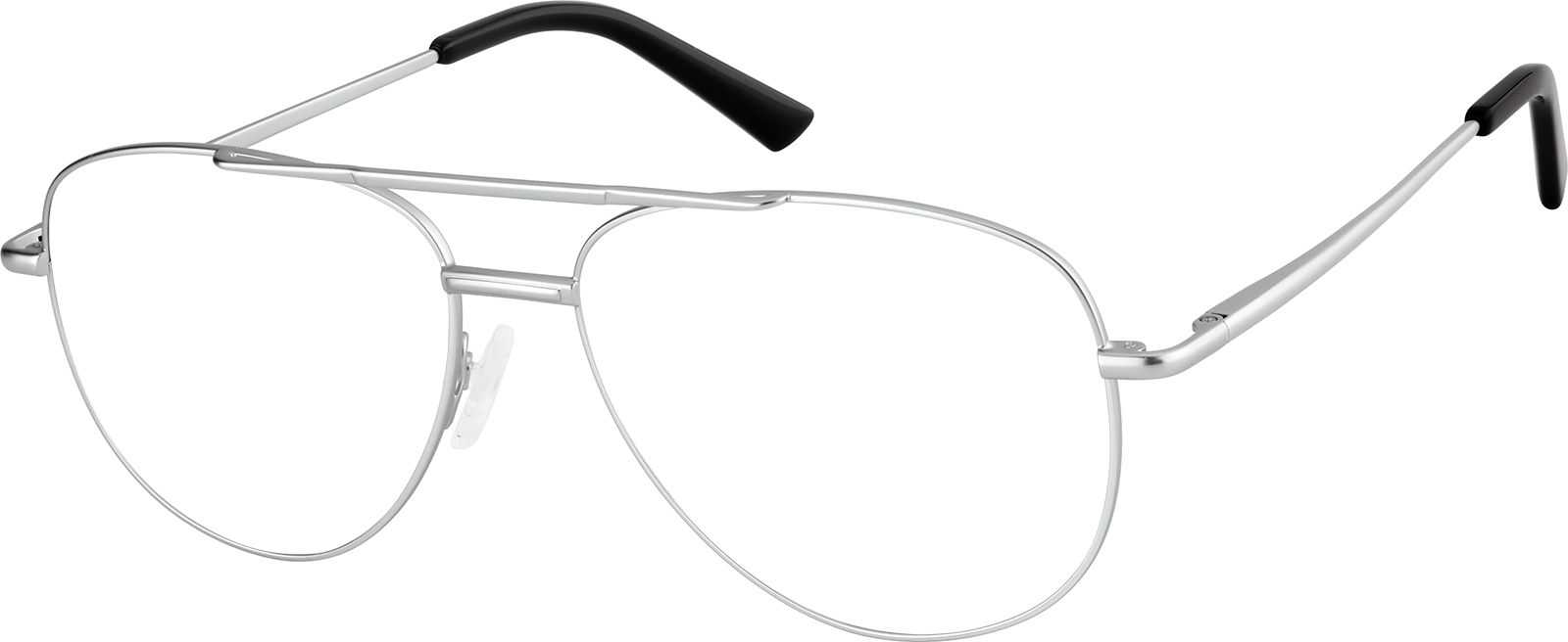Silver Aviator Glasses #3239211 | Zenni Optical