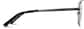 Side view of Aviator Glasses 3239221 in Black thumbnail