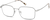 Angle view of Rectangle Glasses 3239511 in Silver thumbnail