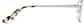 Side view of Square Glasses 3239511 in Silver thumbnail