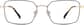 Front view of Square Glasses 3239514 in Gold thumbnail