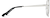 Side view of Geometric Glasses 3239611 in Silver thumbnail